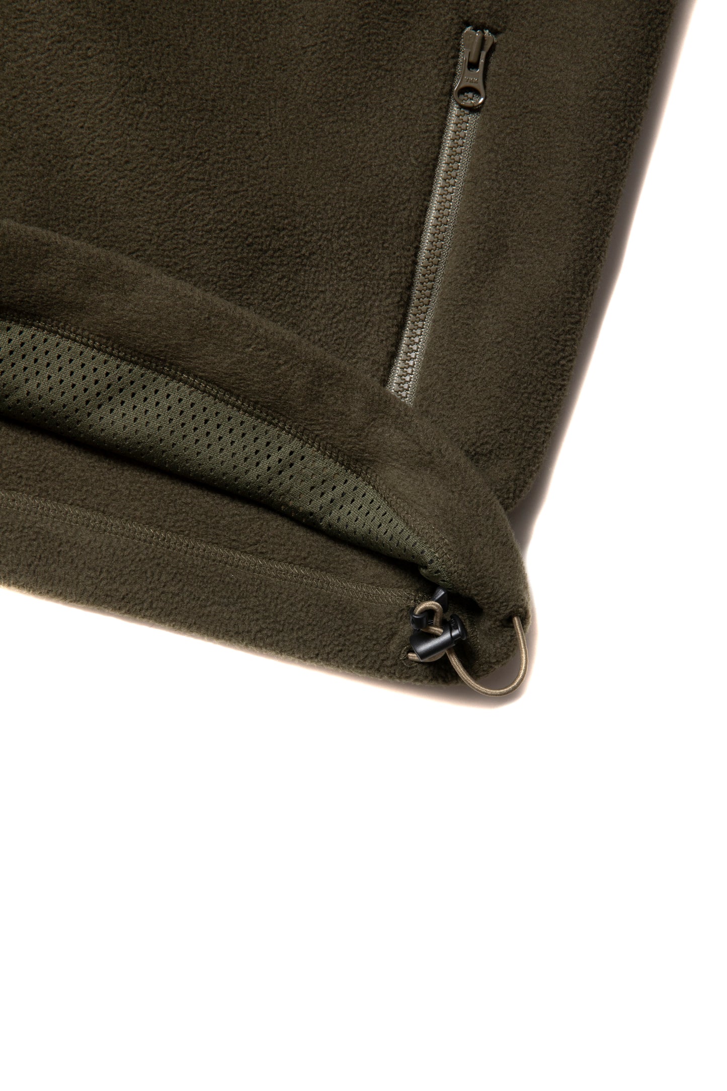 MILITARY FRAME AAP FLEECE JACKET MILITARY GREEN