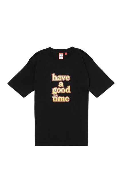 3 COLORS LOGO S/S TEE BLACK