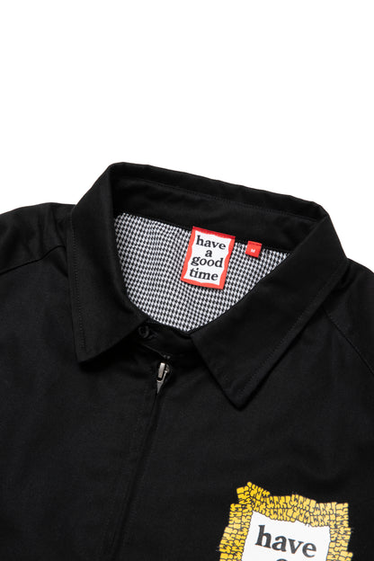 WANTO FRAME SWING TOP JACKET BLACK