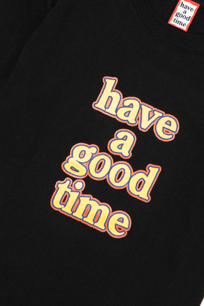 3 COLORS LOGO S/S TEE BLACK