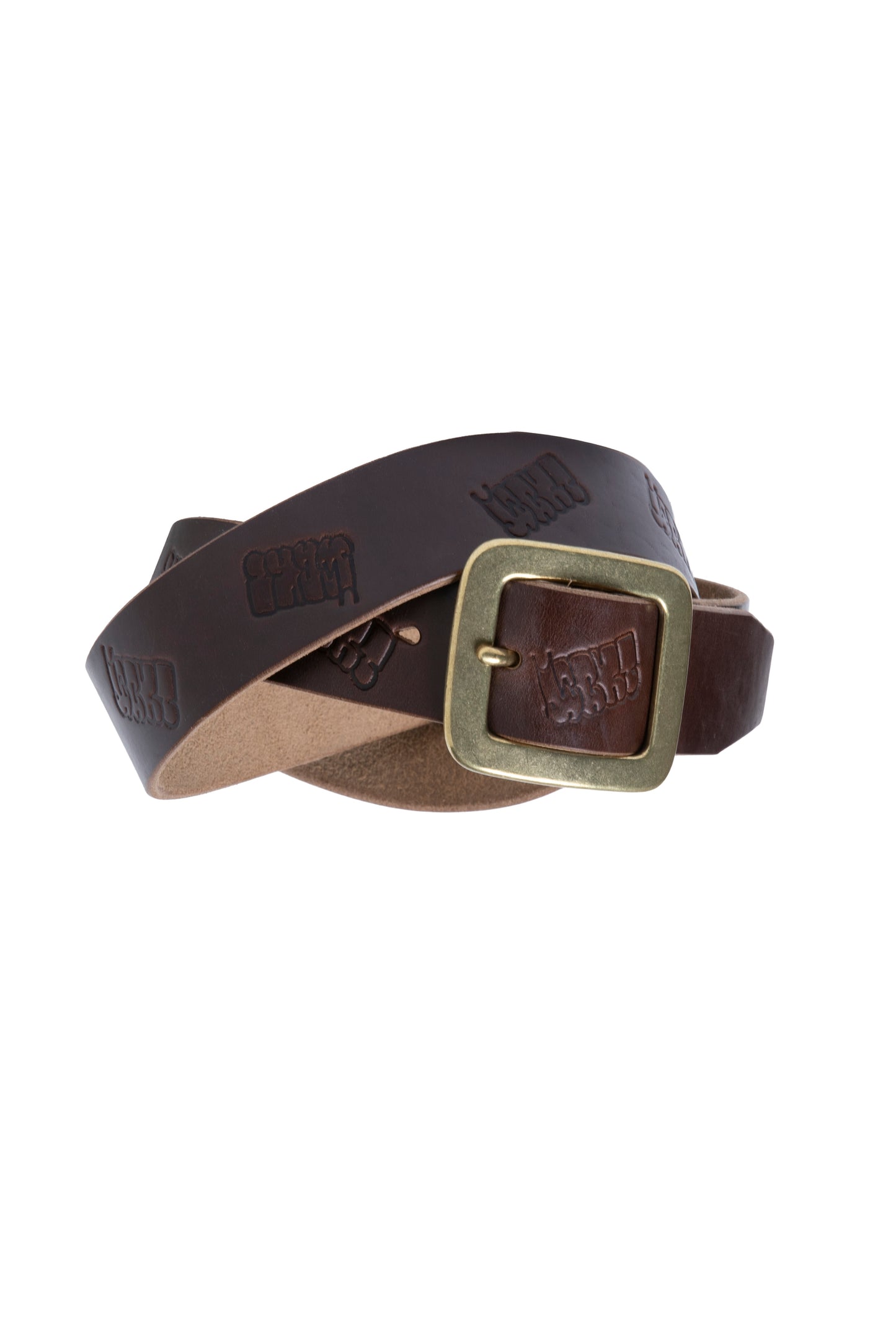 BUTCHER x have a good time WANTO BELT BROWN