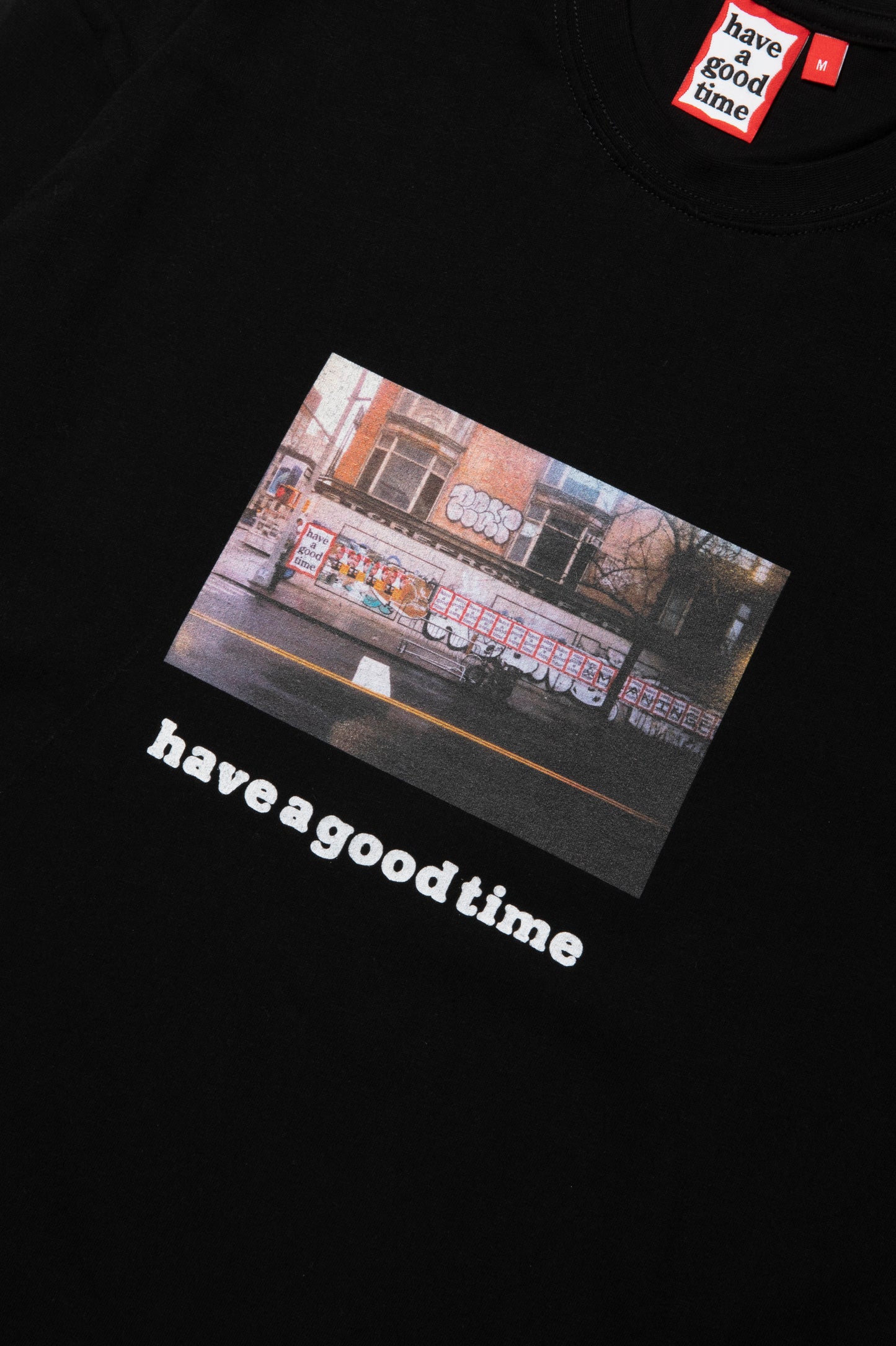 WHEATPASTE PHOTO L/S TEE BLACK