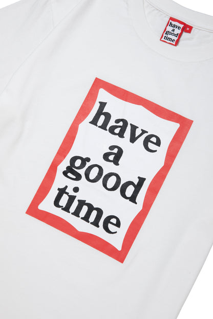 FRAME S/S TEE WHITE