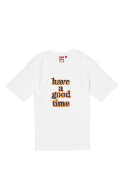 3 COLORS LOGO S/S TEE WHITE