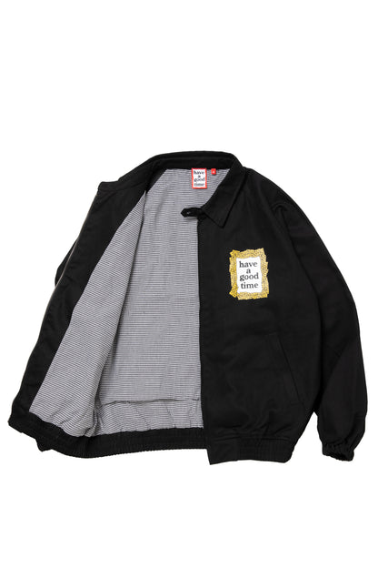WANTO FRAME SWING TOP JACKET BLACK
