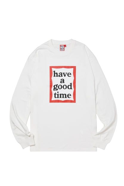 FRAME L/S TEE ASH GRAY