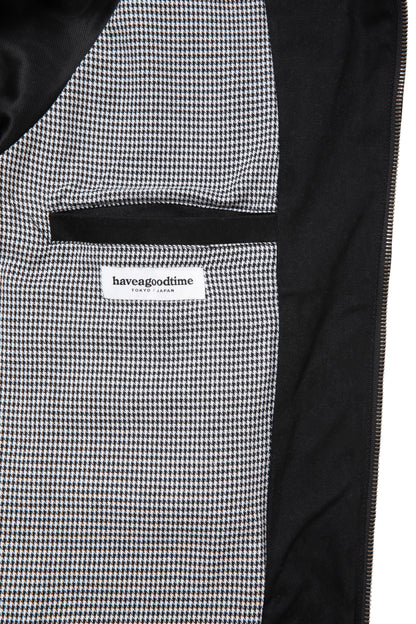 WANTO FRAME SWING TOP JACKET BLACK