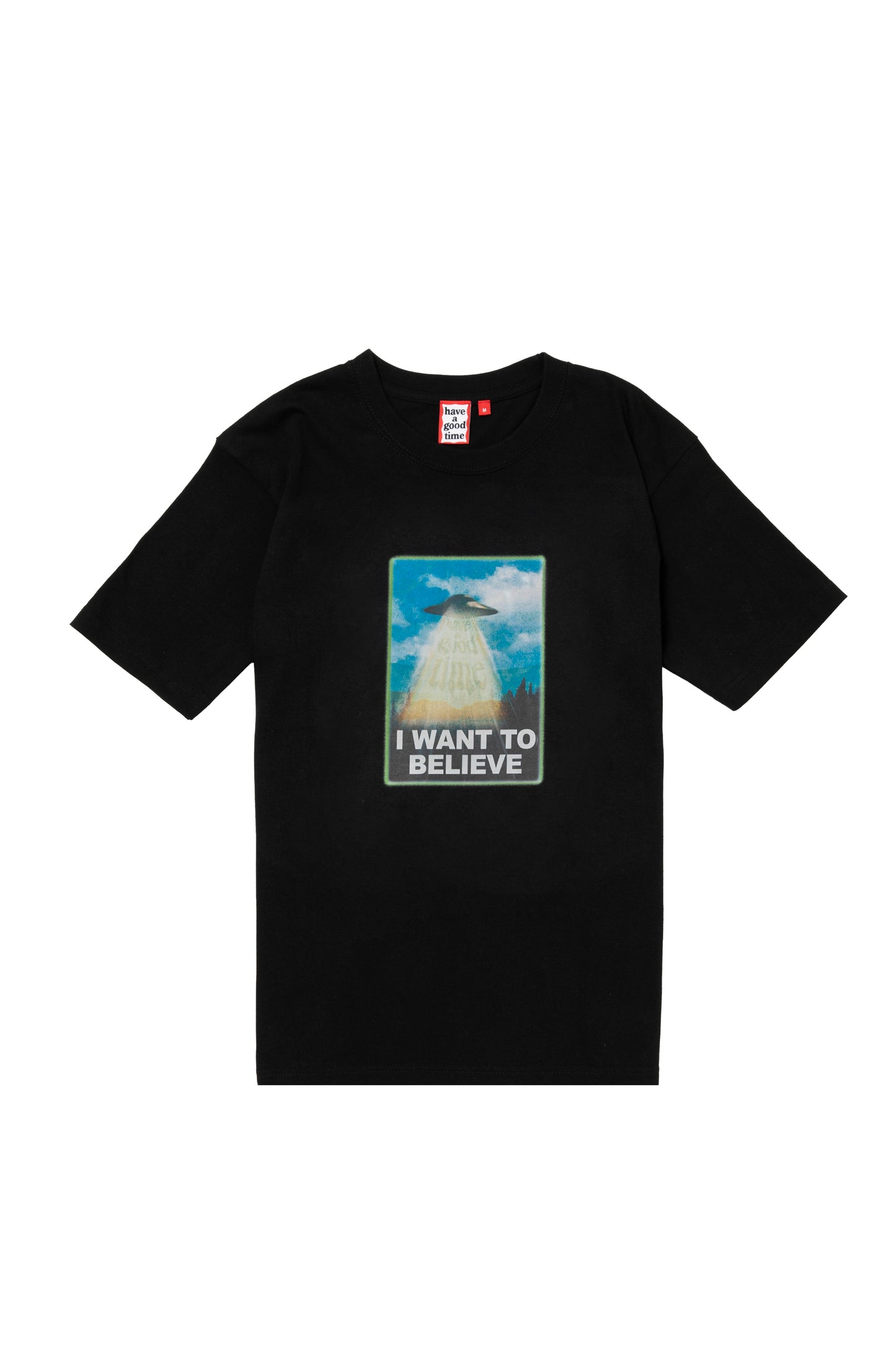 I WANT TO BELIEVE S/S TEE BLACK