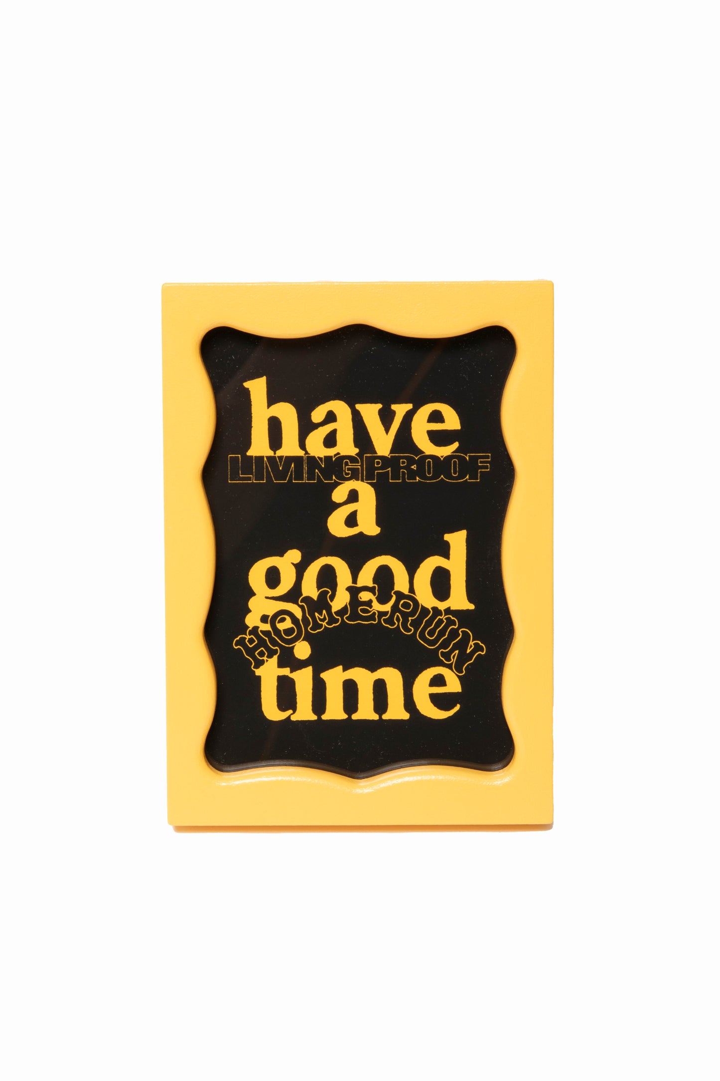 LIVING PROOF×have a good time x MILL HOUSE x YAJIRUSHI POST CARD FRAME YELLOW