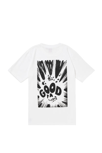EXPLOSION LOGO S/S TEE WHITE