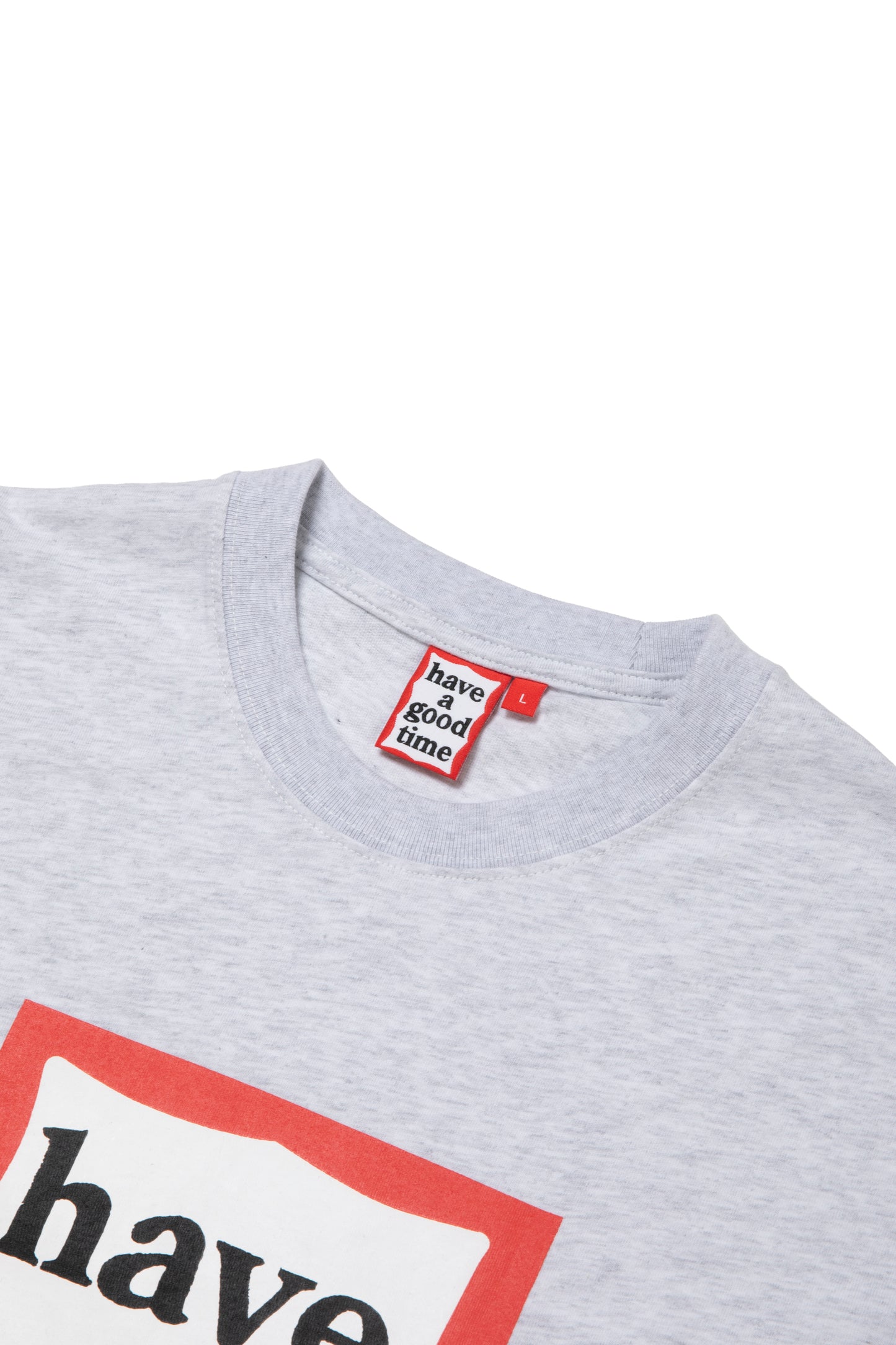 FRAME L/S TEE ASH GRAY