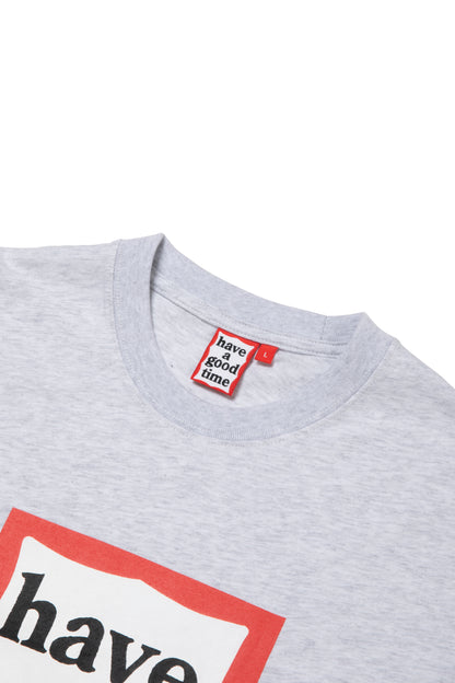 FRAME L/S TEE ASH GRAY