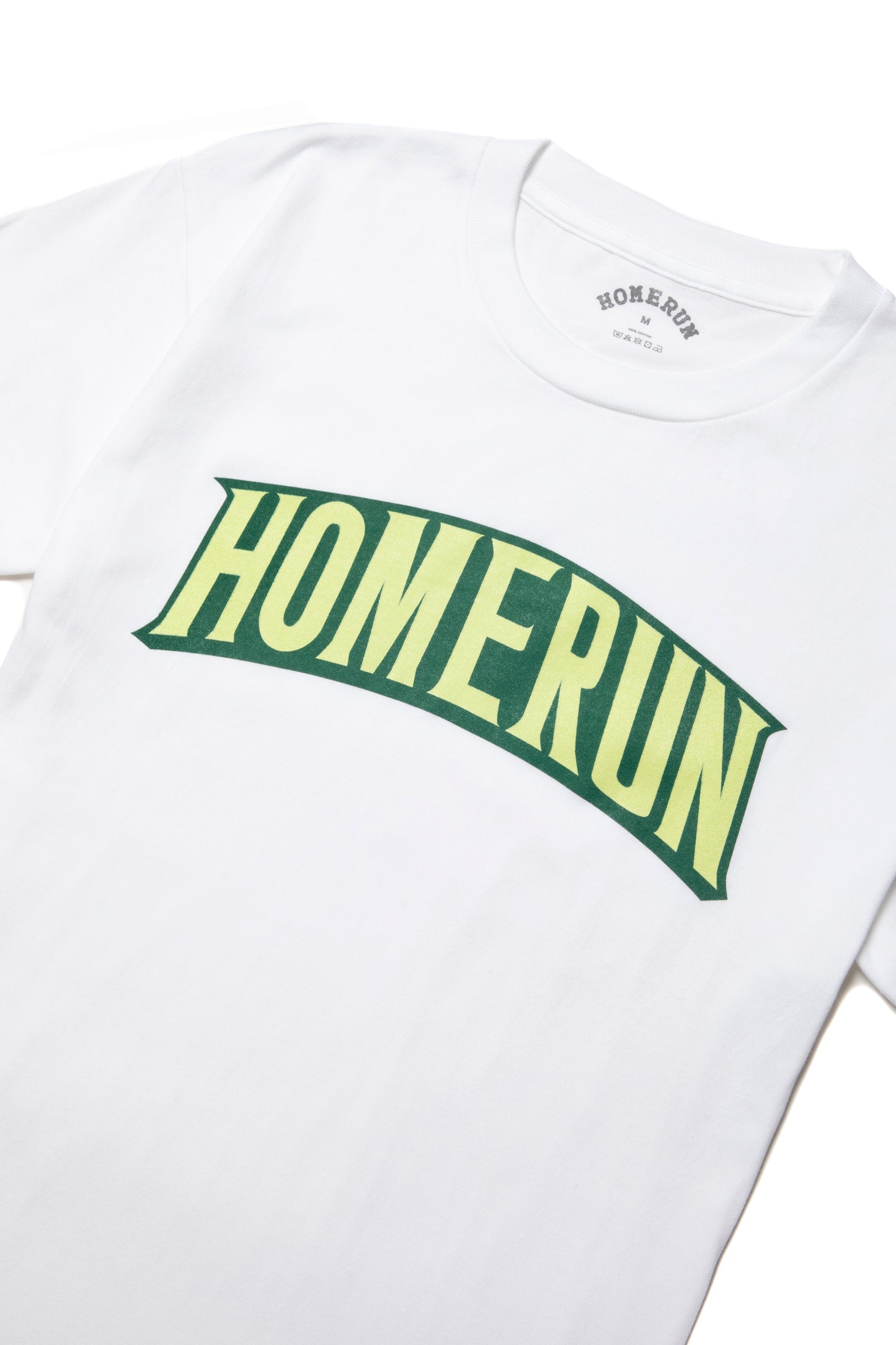 HOMERUN ENEGY S/S TEE WHITE