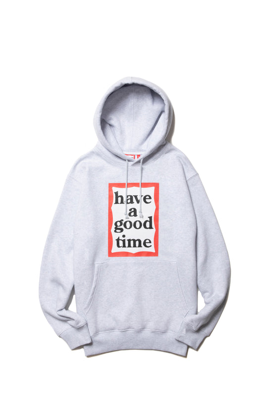 FRAME PULLOVER HOODIE FL ASH GRAY