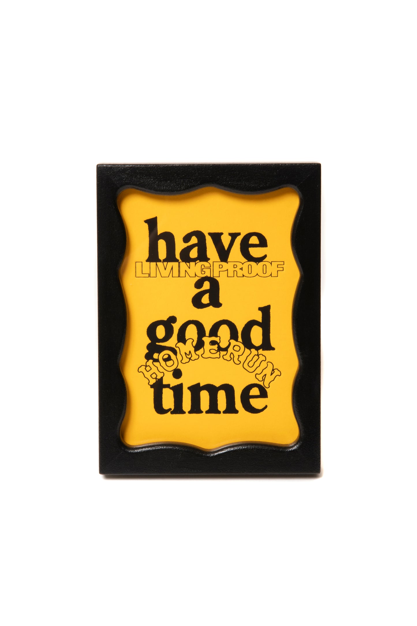 LIVING PROOF×have a good time x MILL HOUSE x YAJIRUSHI POST CARD FRAME BLACK