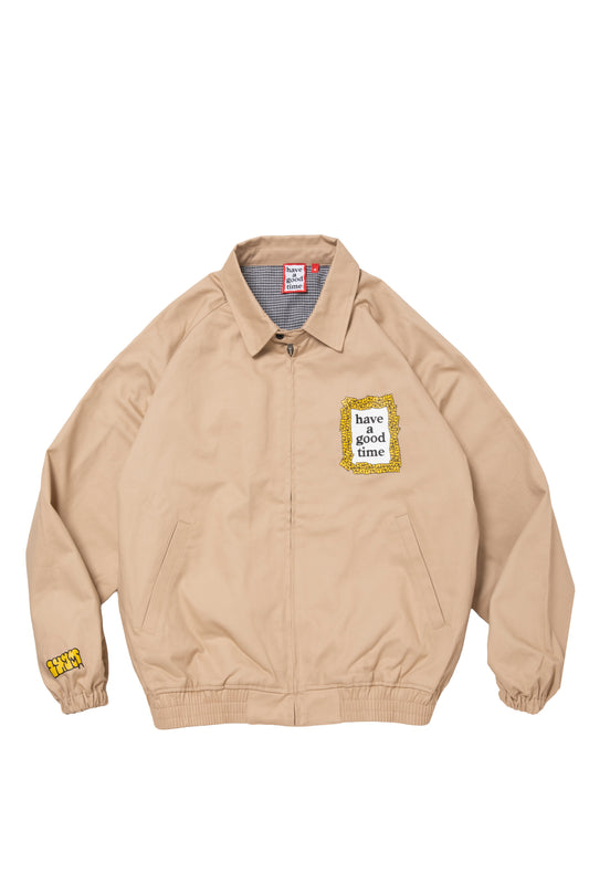 WANTO FRAME SWING TOP JACKET BEIGE