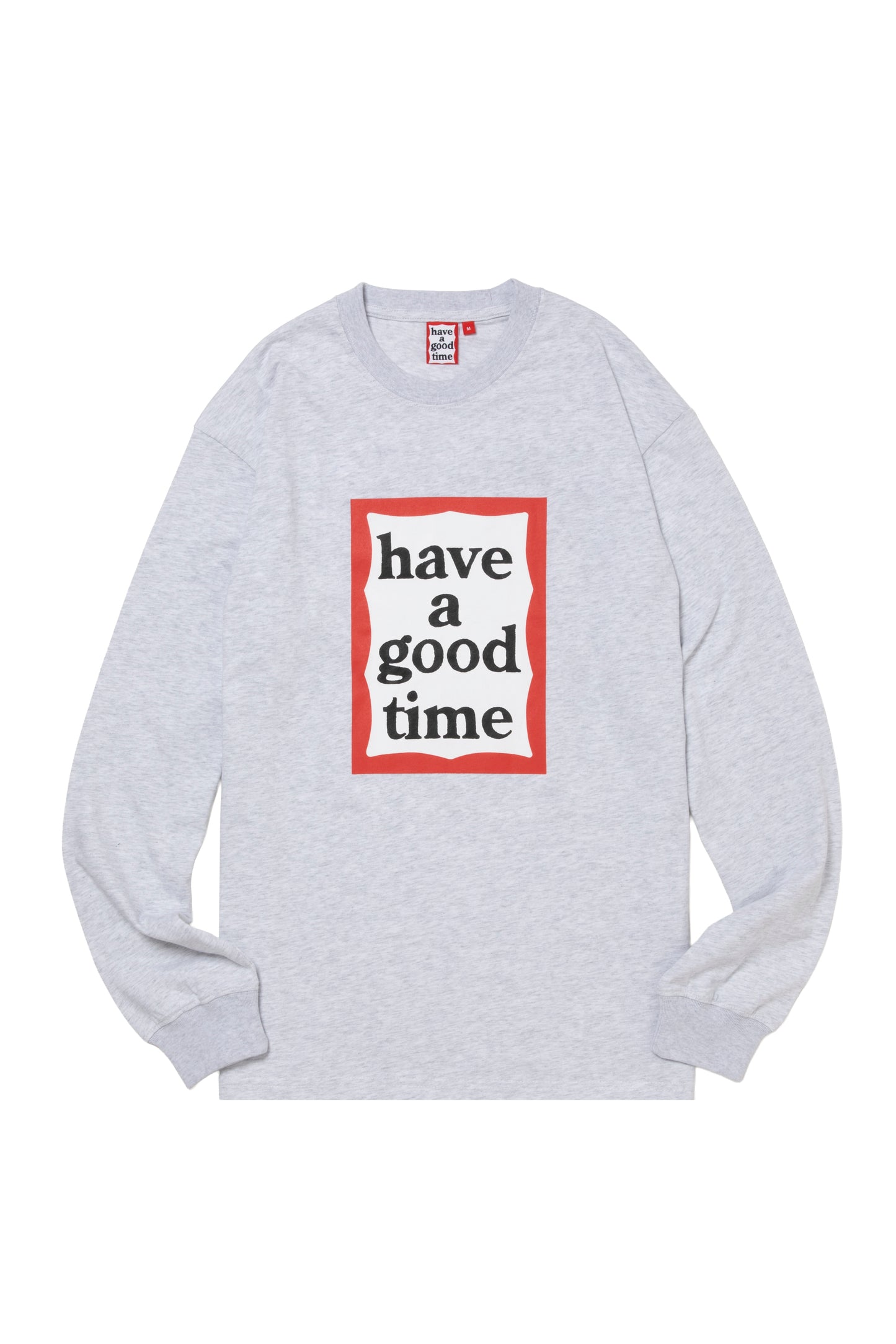 FRAME L/S TEE ASH GRAY