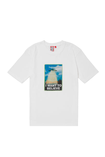 I WANT TO BELIEVE S/S TEE WHITE