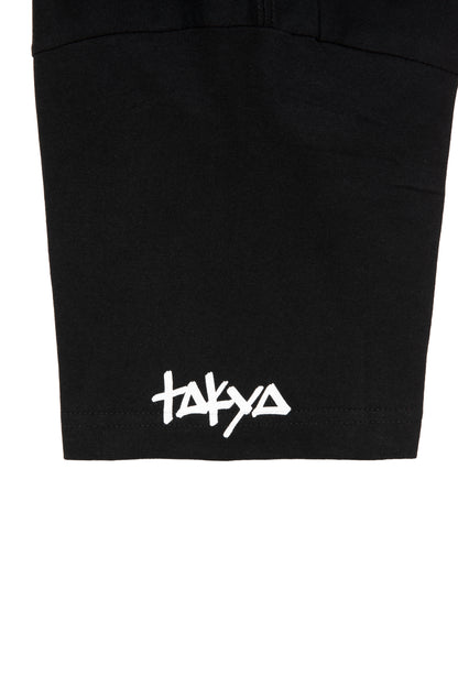HANDSTYLE TOKYO SIDE LOGO S/S TEE BLACK
