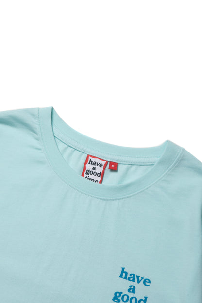 ZODIAC LOGO S/S TEE WATER BLUE