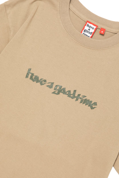 HANDSTYLE TOKYO SIDE LOGO S/S TEE SAND