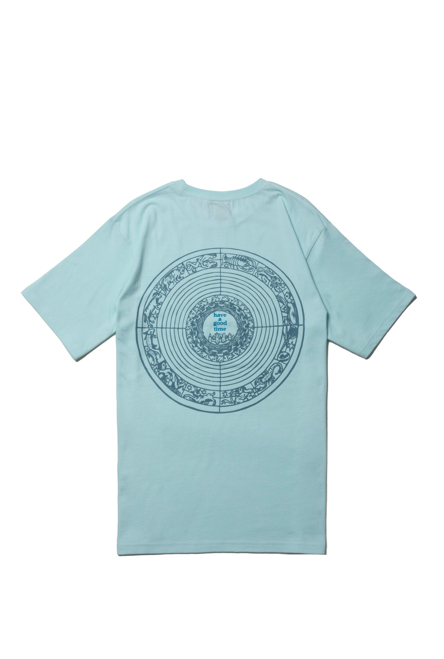 ZODIAC LOGO S/S TEE WATER BLUE
