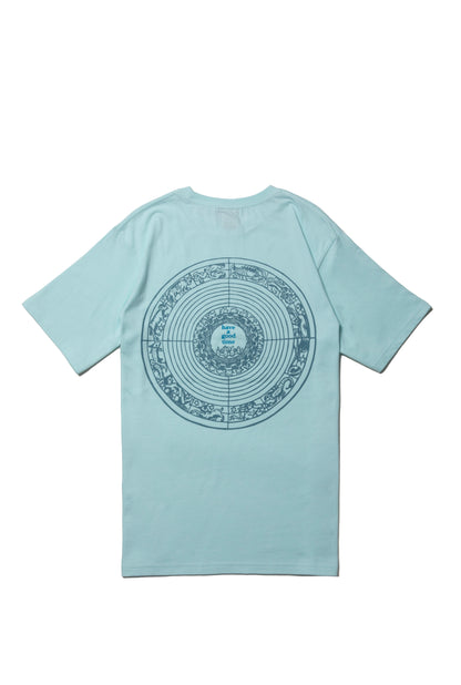 ZODIAC LOGO S/S TEE WATER BLUE