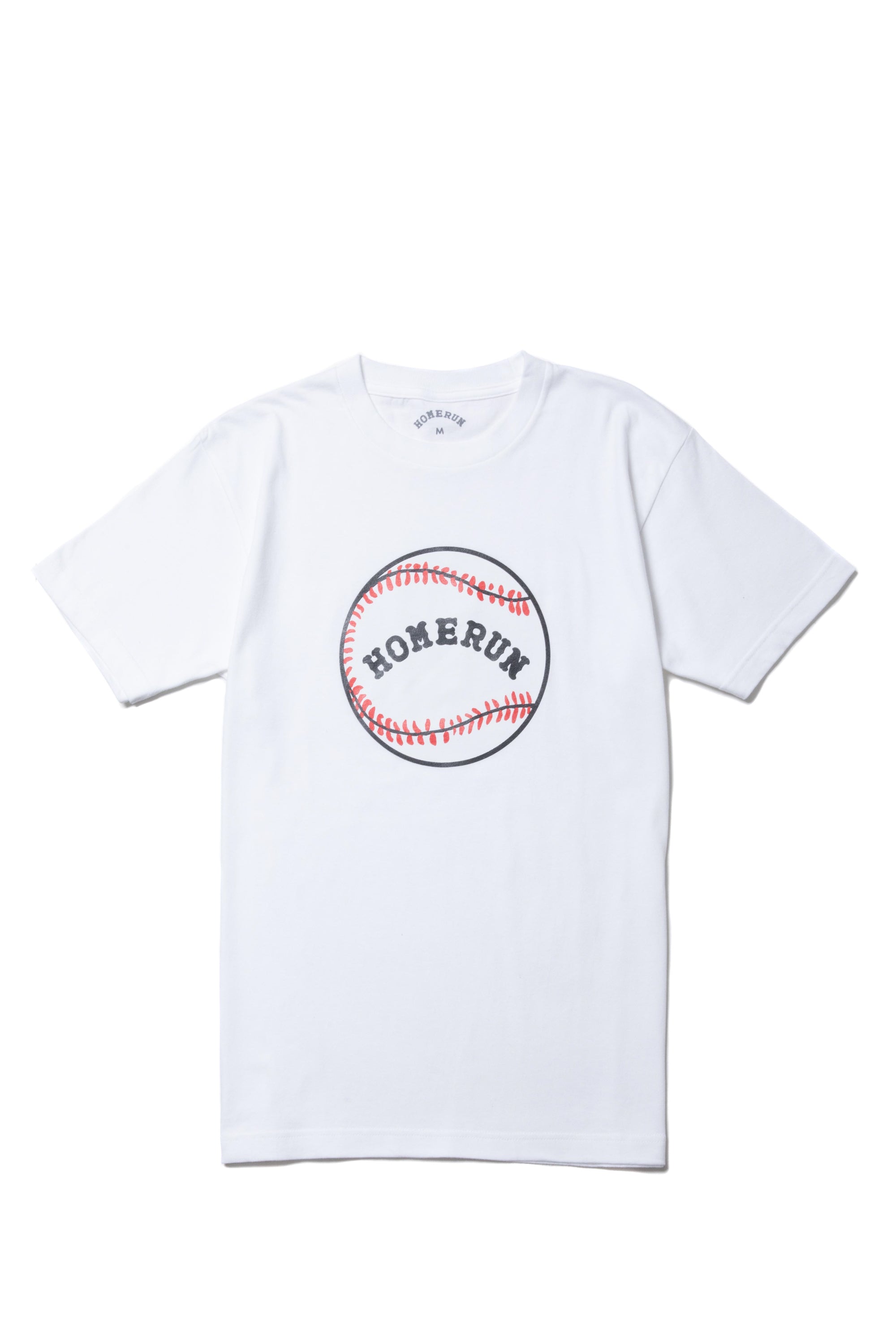 HOMERUN BALL S/S TEE WHITE – have a good time