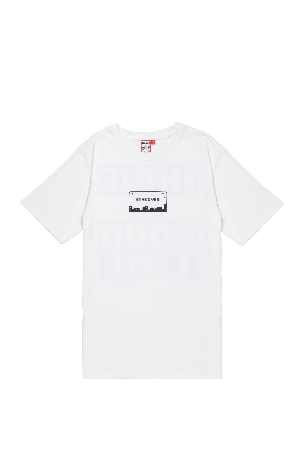 GAME OVER S/S TEE WHITE – have a good time