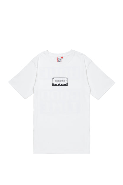 GAME OVER S/S TEE WHITE