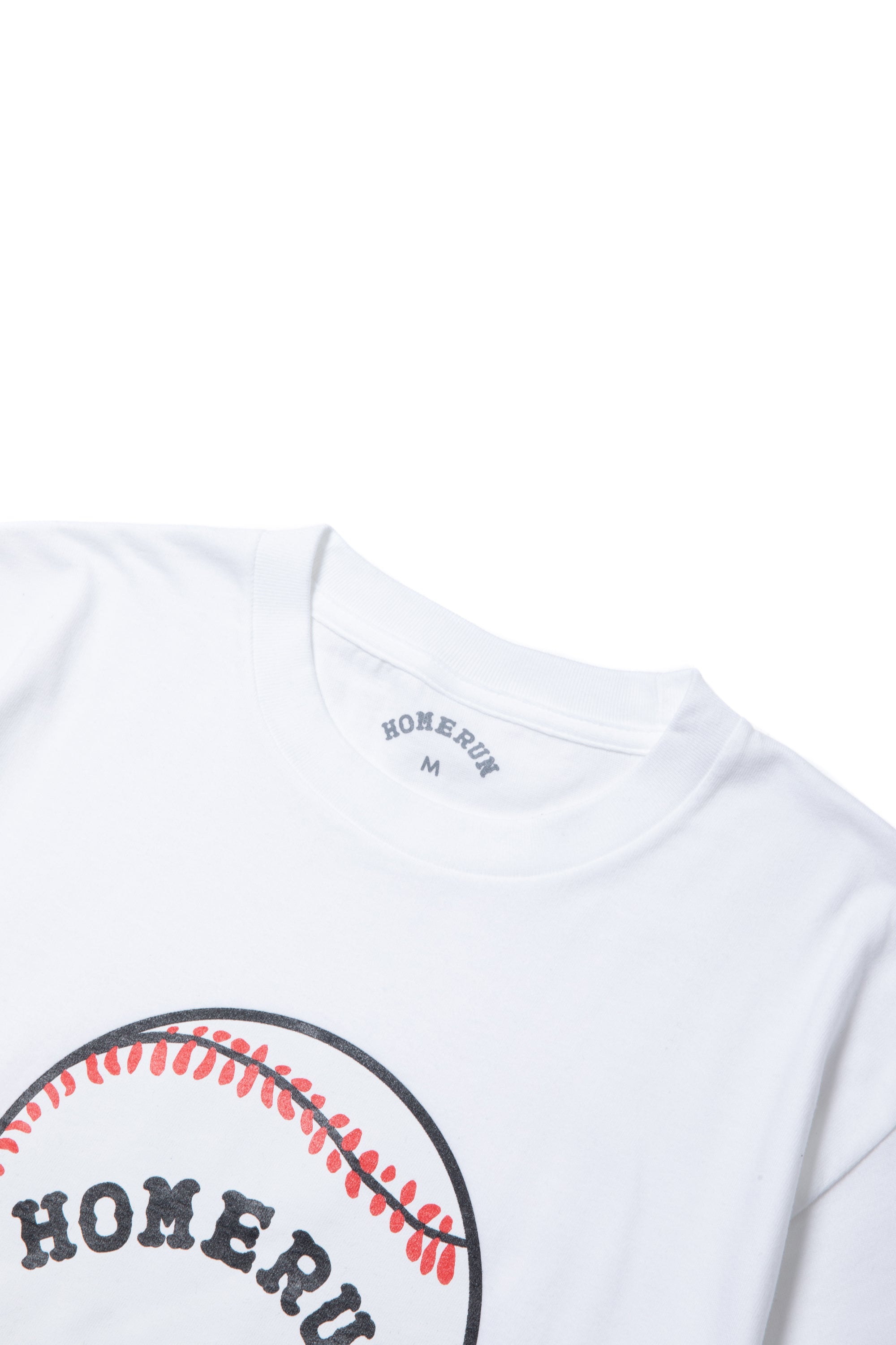 HOMERUN BALL S/S TEE WHITE – have a good time