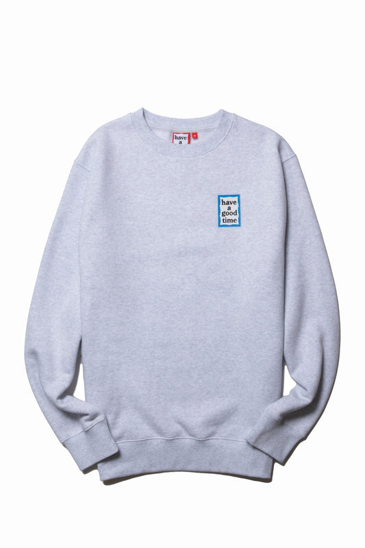 MINI BLUE FRAME CREWNECK FL ASH GRAY
