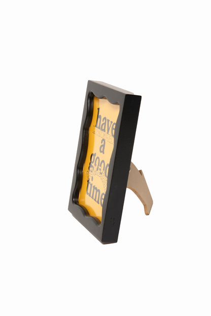 LIVING PROOF×have a good time x MILL HOUSE x YAJIRUSHI POST CARD FRAME BLACK