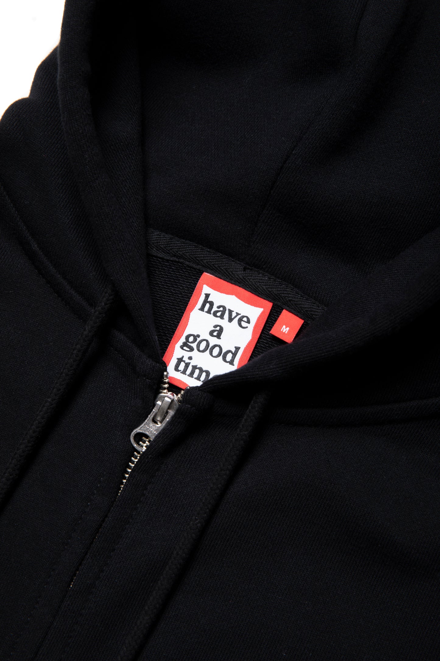 CYCLING MONSTER ZIP UP HOODIE CO BLACK
