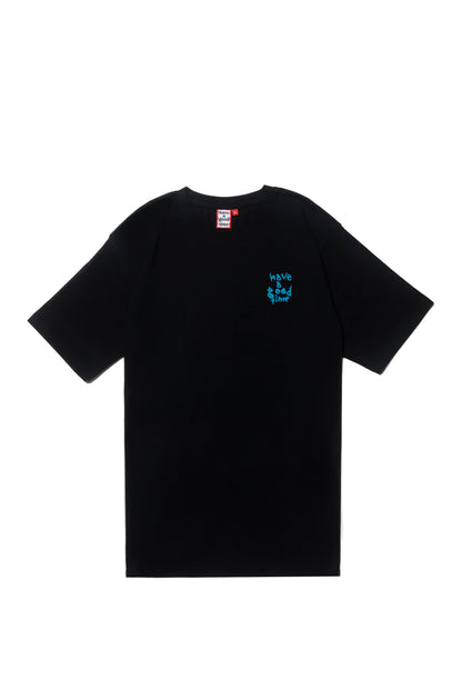 CYCLING LOGO S/S TEE BLACK