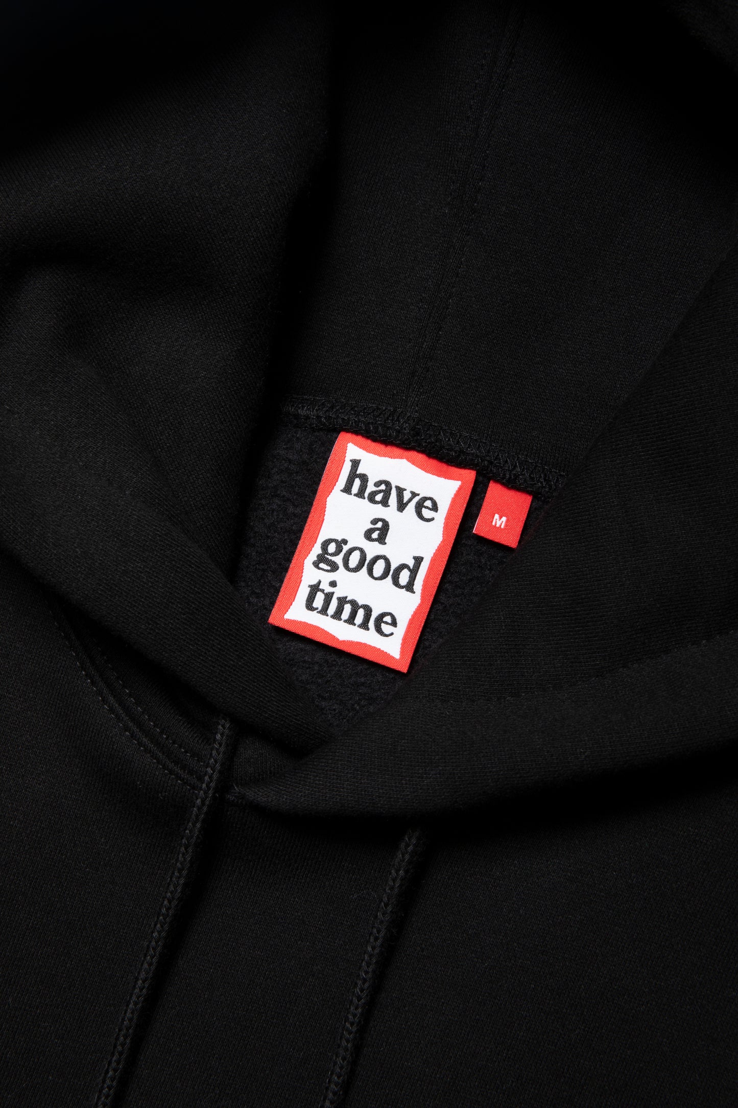 WILD GRAFFITI LOGO FLOCK PRINT PULLOVER HOODIE FL BLACK