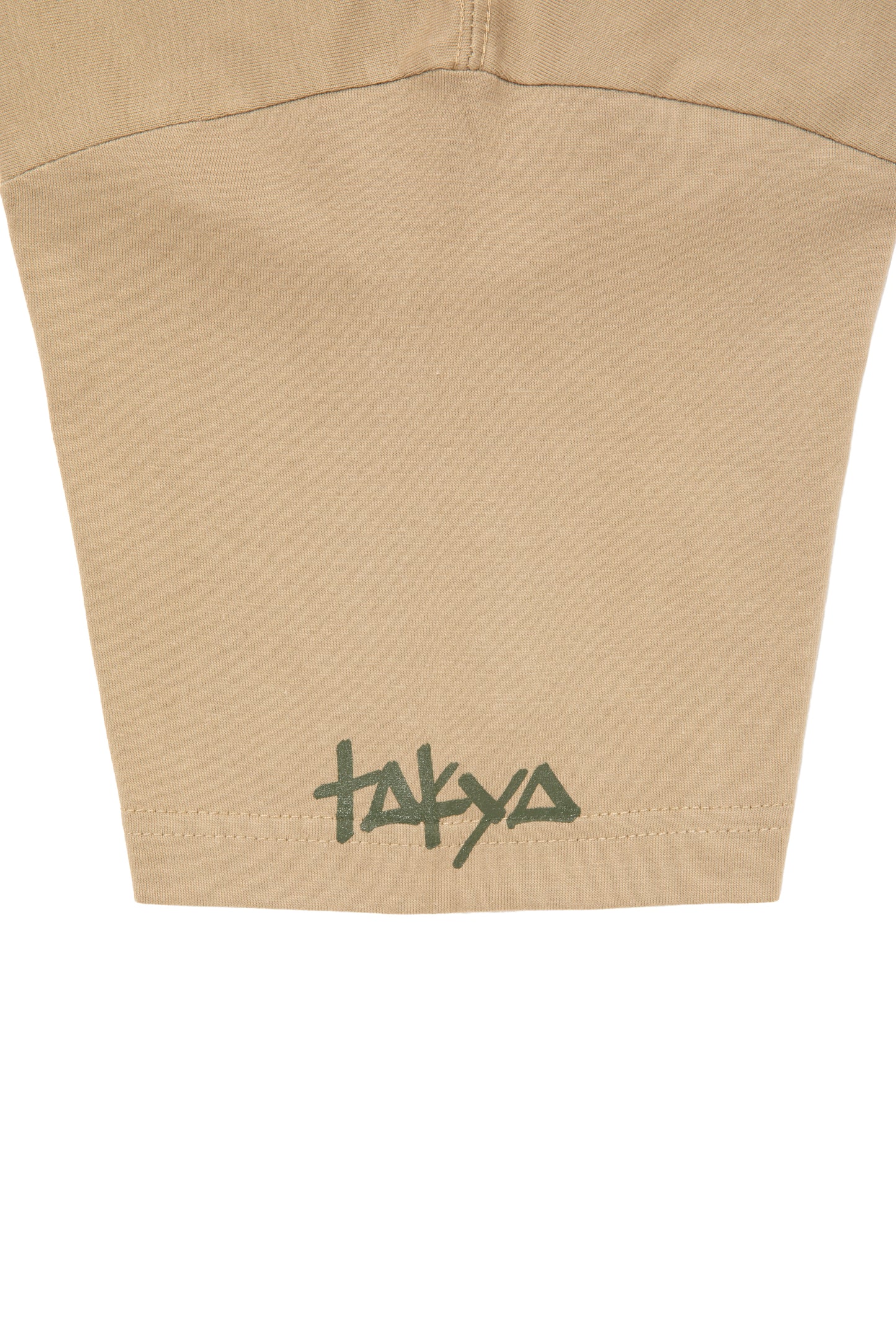 HANDSTYLE TOKYO SIDE LOGO S/S TEE SAND
