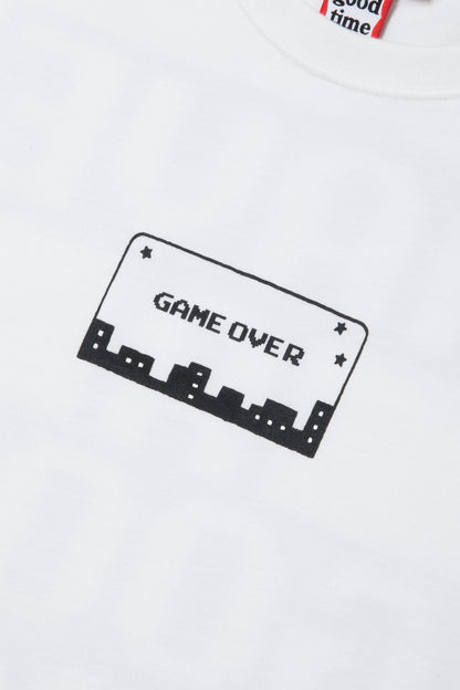 GAME OVER S/S TEE WHITE