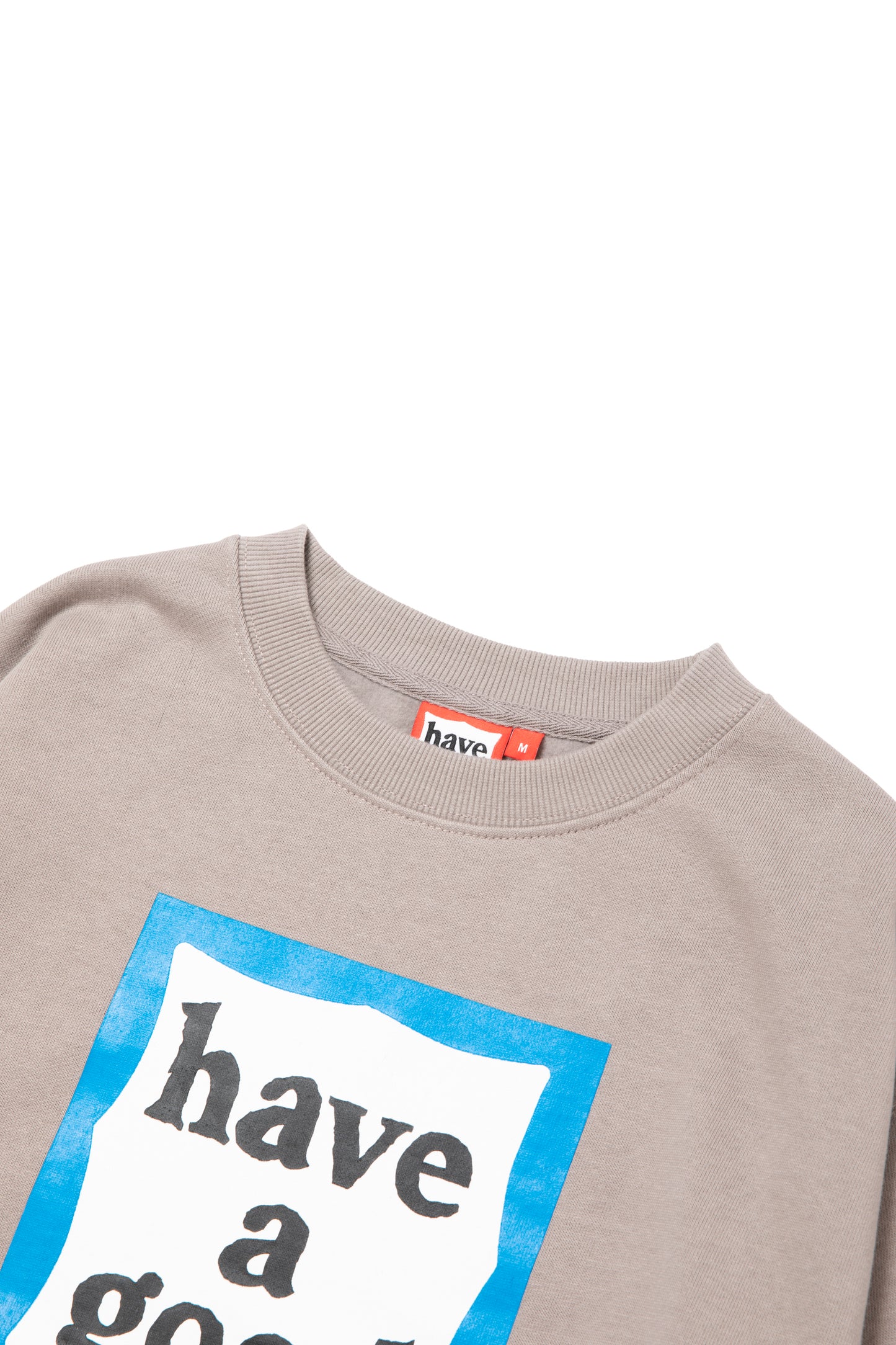 BLUE FRAME CREWNECK FL GREIGE