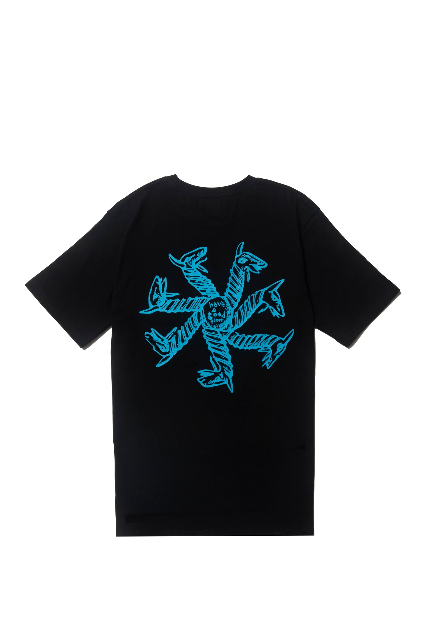 CYCLING LOGO S/S TEE BLACK