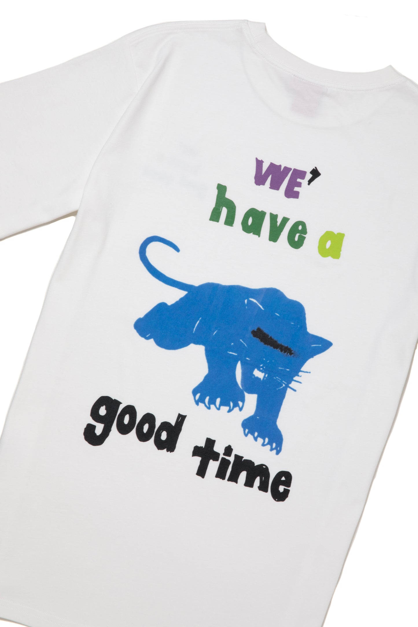 PANTHER S/S TEE WHITE
