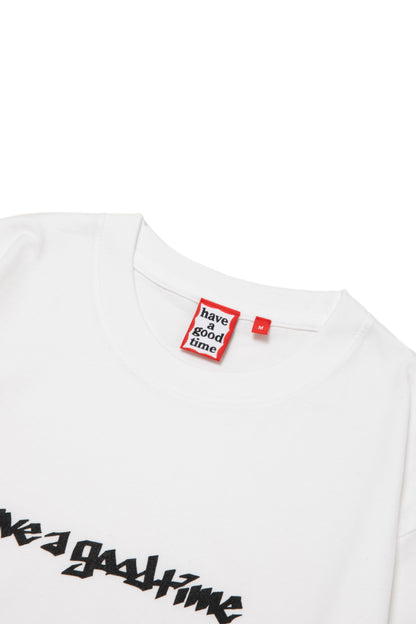 HANDSTYLE TOKYO SIDE LOGO S/S TEE WHITE