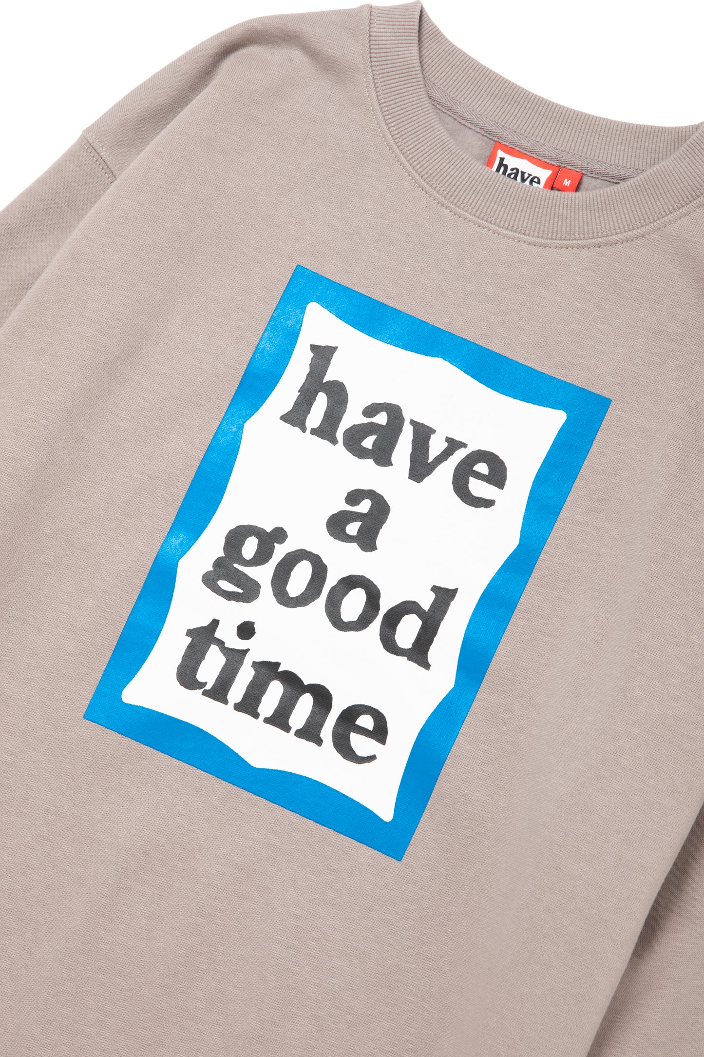 BLUE FRAME CREWNECK FL GREIGE