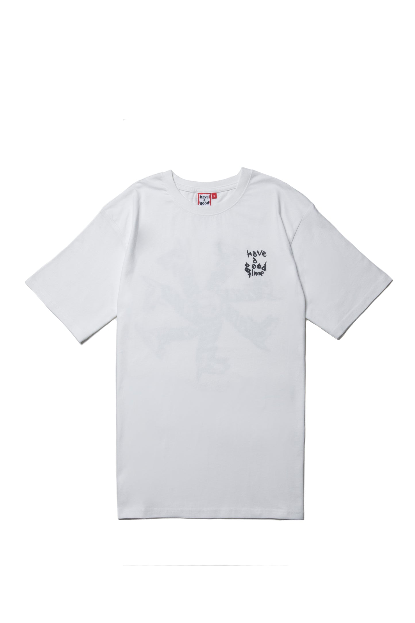 CYCLING LOGO S/S TEE WHITE
