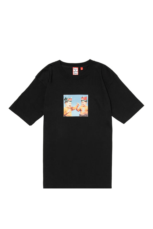 MONSTER HELMET S/S TEE BLACK