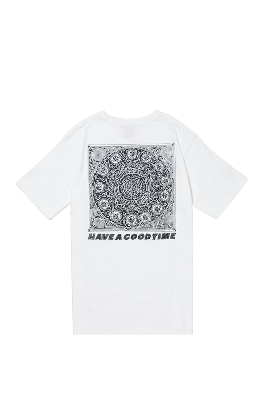 PUZZLE S/S TEE WHITE