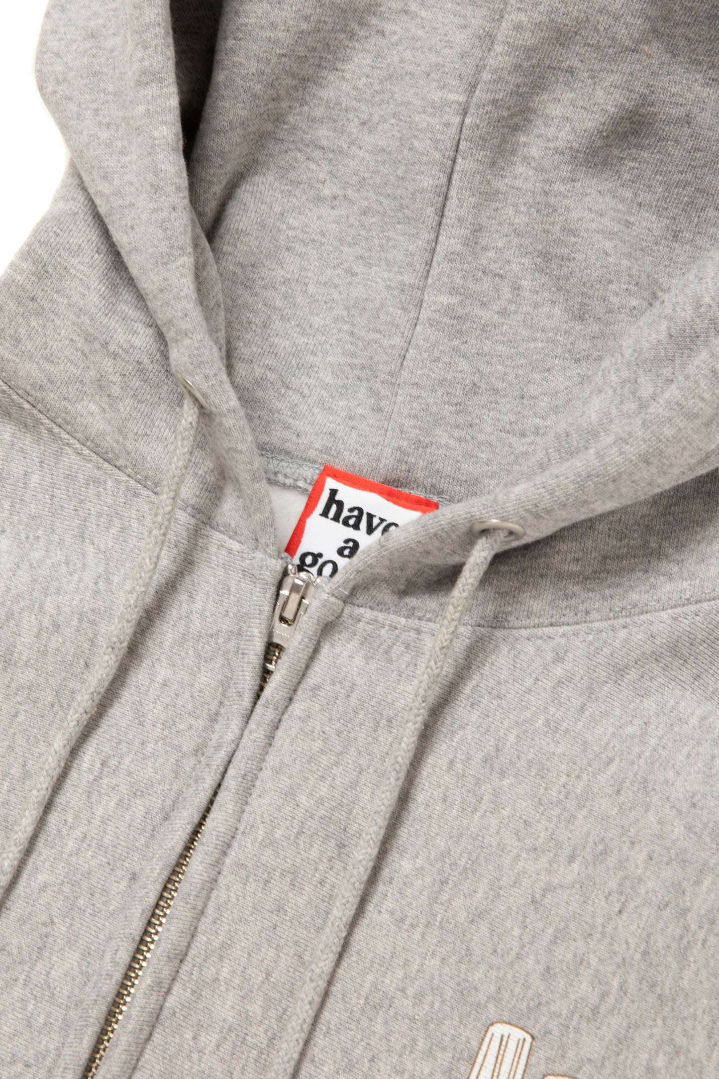 STYLES ZIP UP HOODIE FL HEATHER GRAY