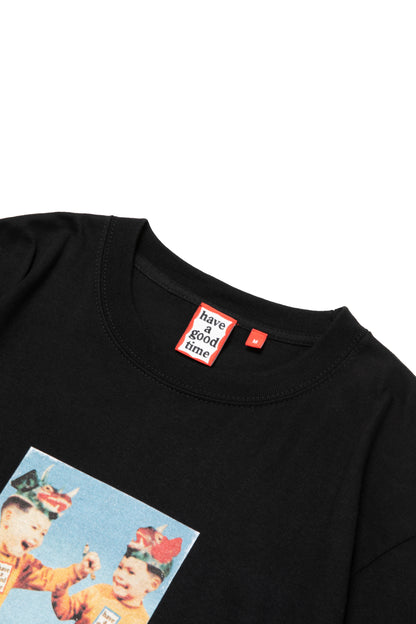 MONSTER HELMET S/S TEE BLACK