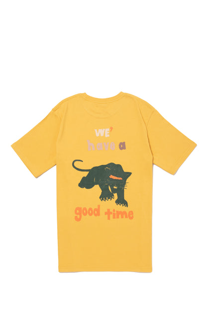PANTHER S/S TEE CURRY