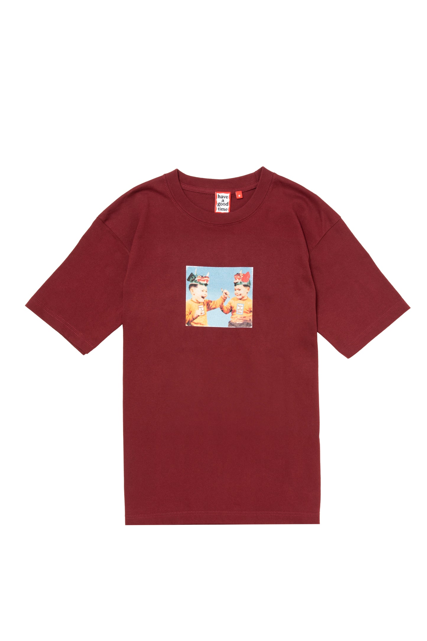 MONSTER HELMET S/S TEE WINE